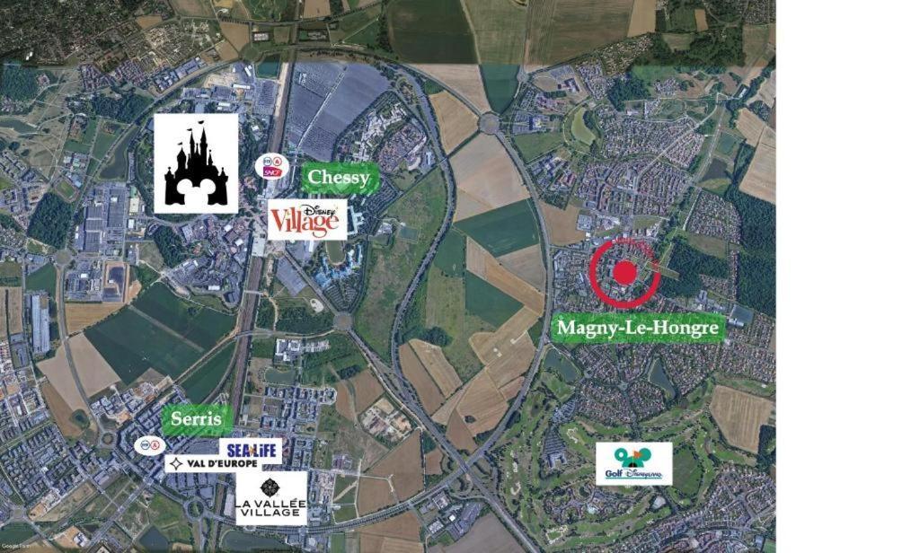 Marvel House - Disneyland 5Min, Private Parking, Terrace Magny-le-Hongre Exterior foto